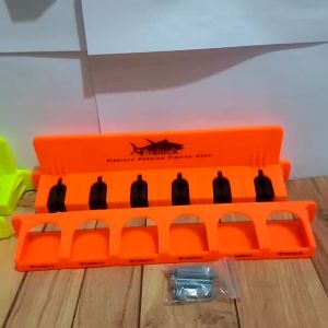Rod Rack Tempat Rak Gantung Joran Tempel Dinding 6 Slot Firelock