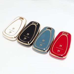 TPU Car Key Case Cover For Chevrolet Volt Bolt Trax Malibu Blazer Onix Equino Orlando Cruze Spark Sonic Camaro Traverse Seeker