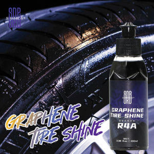 Graphene Acrylic Tire Shine Spray Coating: Long Lasting Deep Black Shine & UV Protection
