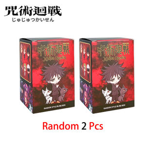 Bandai | 6pcs/set Jujutsu Kaisen Satoru Gojo Yuji Collection Anime Figure Blind Box Creative Personalized Statue Model Surprise Gift Box