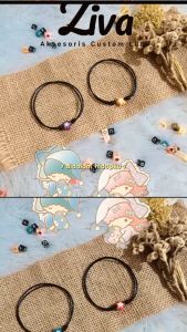 (Isi 2 Pcs) Gelang Couple Bintang Persahabatan Tali Korea 1 MM anti air