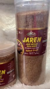 JAREN / JAHE MERAH BUBUK GULA AREN 500GR / ASLI 100 % TANPA BAHAN PEMANIS BUATAN/ ZAYEEDA /MINUMAN INSTAN