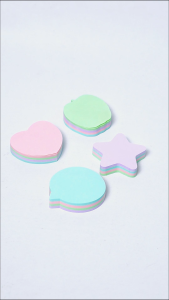 Bantex Memo Tempel / Sticky Notes Pola Estetik Lucu Daya Rekat Kuat Warna Soft 160 Sheets BH9303