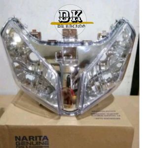 Reflektor Lampu Depan Vario 110 Karbu Lama Smoke Thailand