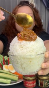 รสมือนางSet น้ำพริกเนื้อปูรวม 3 รสชาติ น้ำพริกเนื้อปูม้า + น้ำพริกมันปูม้า + น้ำพริกเนื้อปูคั่วกลิ้ง อร่อยคู่ทุกมื้อข้าว