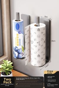 Auzzo | Magnetic Refrigerator Kitchen Storage Rack