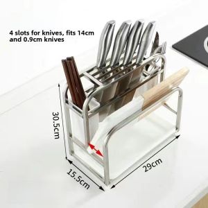 Stainless Steel Kitchen Storage Rack Dish Drainer Utensil Holder Antibacterial Home Use Dishwasher Safe Countertop Organizer