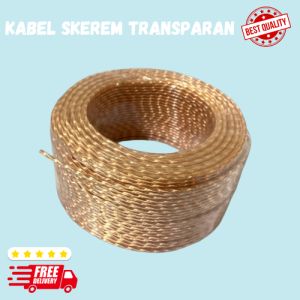 KABEL SKEREM TRANSPARAN/ KABEL HEAT SKEREM/ KABEL SKEREM PER 5METER