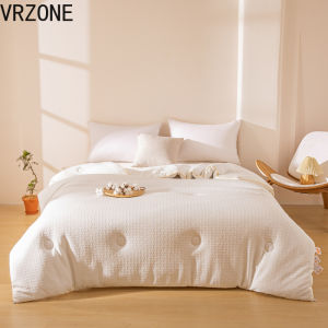 1pc Knitted jacquard quilts Ultra-flexible fiber filling Comfortable and breathable Bedroom apartment hotels Universal for all seasons