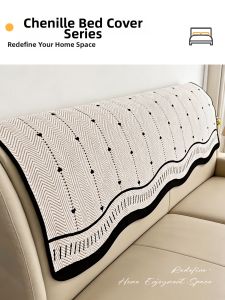 Dust-Prevention And Concealing Headboard Cover