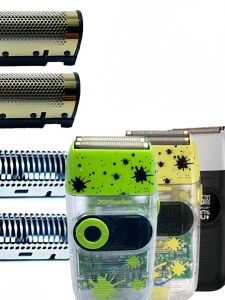 Bộ Lưới Râu Cạo BOSCH Original Transparent Head Blade Razor Replacement Parts Portable Double Blade Titanium Alloy