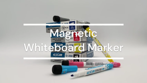RF Printing Supplies - 12pcs Magnetic Pens with Cap Erasers for Whiteboards