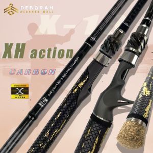 NEW Fishing Rod| Spinning/Casting rod | XH power| medium action | length:2.1m 2 Sections | Hard Power | Lure: 8-30g Line: 2-8PE.| carbon rod cross carbon cloth process
