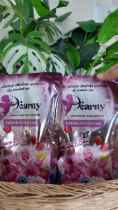 ใหม่ Dearny น้ำยาปรับผ้านุ่มเดียร์นี่ สูตรเข้มข้นพิเศษ ถุง 1150 มล. กลิ่น แคชเมียร์บลูม ต้านเชื้อแบคทีเรีย อ่อนโยน