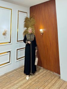 arabian jet black bordir termewah kekinian//Arabian Bilqis populer 2024//promo COD//Yunita Lestari fashion