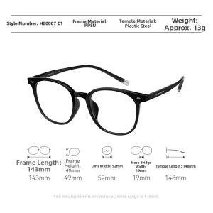 HELEN KELLER | Ultra Light Slimming Frame Myopia Glasses