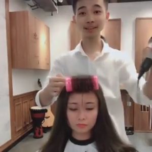 Lô cuốn tóc lõi nhôm tự dính uốn mái dài Ống cuốn gai tròn tự dính tạo độ bồng bềnh tự nhiên cho tóc Phụ Kiện-HAUSE