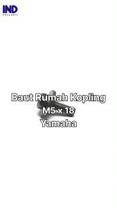 Baut Rumah Kopling Yamaha M5x18 Kunci 8 Baud Kupling 5x18 M5 5 x 18 K8