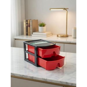 3 Layer Plastic Storage Drawer Organizer with Durable Black Frame Large Pull-Out Bins Multipurpose Home & Office Storage Rack for Clothes Toys Kitchen Accessories Cosmetics & Household Items16