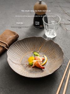 YOGEHOME | Đĩa Sứ Phong Cách Rừng Sáng Tạo