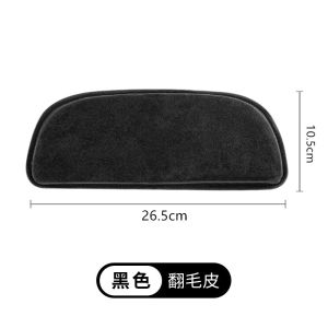 Long Distance Car Travel Leg Rest Pillow Flip Suede Velvet Driving Comfort Car Interior Accessories Knee Pad Vehicle Leg Protection