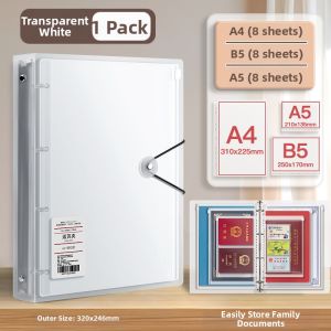 iGOOD-LIVING | Transparent Document Organizer A4