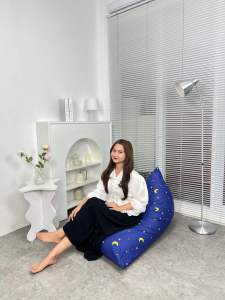 Bean Bag Plus ISI size Dewasa - Triangle StarMOON - Beanbag Murah Berkualitas By Beanbag Smoothies