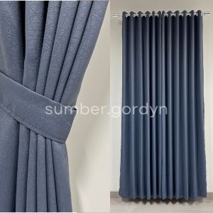 Gorden embos bahan blackout 9 warna gorden sudah steam uap 6 gelombang