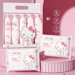Sanrio Officially Authorized Baby Hand and Mouth Wipes 20 Pieces 5 Packs Baby Kids For Home Wet Tissue Outdoor Portable