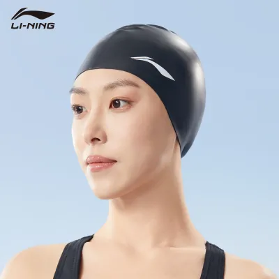 Li-Ning | Mũ Bơi Phù Hợp Tóc Dài Của Phụ Nữ Chống Thấm Nước Kích Thước Lớn