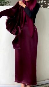 (ADA JUMBO) Oneset FAYRA Baju Kurung Melayu Dress Wanita Baju Kondangan Kekinian Full Payet 2024