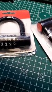 U-Shaped Passcode Lock Waterproof Anti-Rust Disc Lock Anti Cut Anti-Theft The Professional Number Lock Home Motorcycle