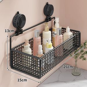 MUGG | Wall Mounted Bathroom Storage Rack Toothpaste Toothbrush Organizer