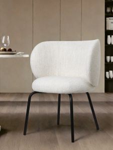 Rico Original Designer Chair Modern Nordic Style Dining Chair Soft Padded Back Chair Minimalist Italian Style Home Furniture