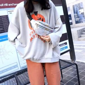 Túi Bao Tử Nhiều Ngăn Kẻ 7 Sắc Cầu Vồng Style Hàn Quốc RQN1973 - requane