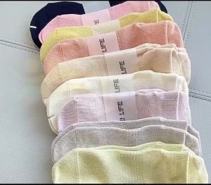 Vớ ngắn thể thao thời trang mới chống trượt tập yoga tập pilates có hạt Silicon thể hình trong nhà