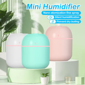 Mini Air Humidifier Aroma Essential Oil Diffuser Home Office Car Pewangi Bilik Tidur Pewangi Rumah Wangian Rumah 香薰机 加濕器