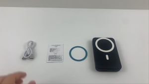 【𝟮𝗫 𝗙𝗔𝗦𝗧𝗘𝗥】10000mah 22.5W Fast Charging Magnetic Wireless Powerbank & Phone Stand Compatible With iPhone Samsung & Others