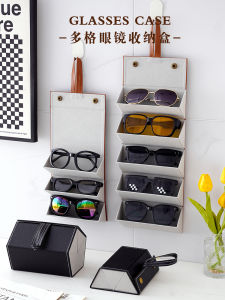 Hộp Đựng Kính Râm Gấp Di Động Kích Thước Lớn Đơn Giản Thiết Kế Hộp Lưu Trữ Cảm Giác Cao Cấp Dành Cho Kính Râm Nam
