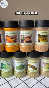 30 loại bột gia vị nấu ăn nhà bếp nguyên chất (Gia vị tẩm ướp tạo màu) - Thảo Dược Hạnh Nguyên