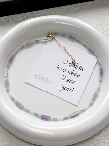 Natural Stone Beaded Necklace: A Versatile Elegance Women's Accessory