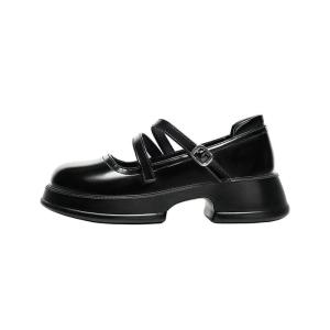Warrior | Thick Sole Mary Jane Loafers Women Shoes