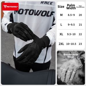 Motowolf | Anti-drop Breathable Full-finger Motorcycle Gloves