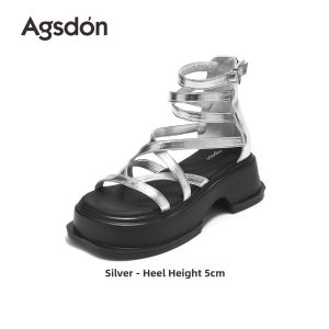 Agsdon | Elevating Breathable Ankle Strap Casual Sandals