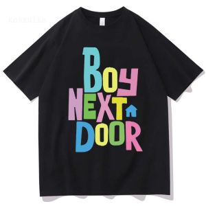 BOYNEXTDOOR Print T Shirts Men/Women: 100% Cotton Short Sleeve Clothing Prevalent Streetwear Tshirts Breathable O-neck T-shirts