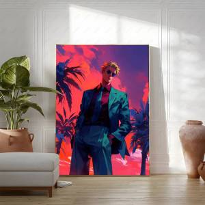 Bandai | Jujutsu Kaisen Poster Print For Bedroom Living Room Home Decor Japanese Anime Poster Yuji Itadori Canvas Painting Wall Art Gift