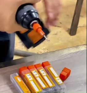 ดอกสว่านเจาะไม้งานไม้ Countersink ดอกสว่านเจาะไม้หัวเกสรเจาะไม้ แบบคว้านเทเปอร์ในตัว ผายหัว ซ่อนหัวสกรู