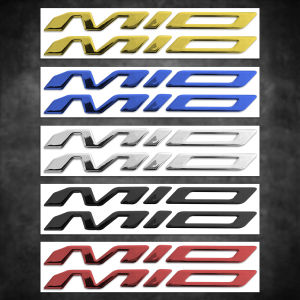 For YAMAHA MIO SPORTY Mio I 125 Mio Soul Logo Emblem 3D Resin Gel Sticker Decor Motorcycle Motor Bike Scooter Body Decal Accessories