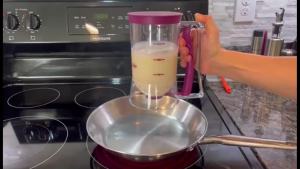 Batter Separator Cupcakes Pancakes Cookie Separator Cake Waffles Batter Dispenser Cream Speratator Cup Measuring Baking Tools