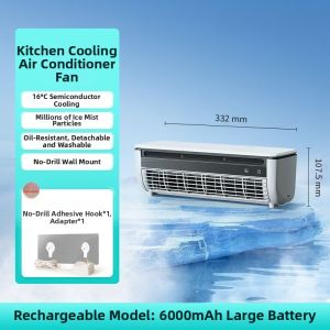 Wireless Semiconductor Summer Cooling Fan for E-Trike